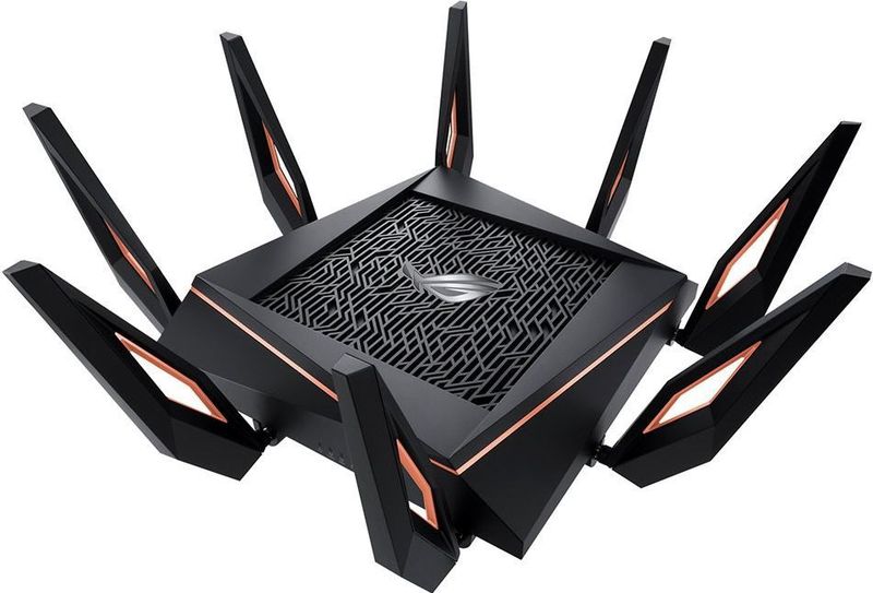 ASUS GT-AX11000 draadloze router Gigabit Ethernet Tri-band (2.4 GHz / 5 GHz / 5 GHz) Zwart