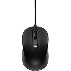 ASUS MU101C kabelgebundene Blue Ray Silent-Maus (beidhändig, 3200 dpi, leise) weiss