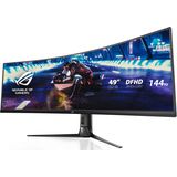 Asus XG49VQ Gaming monitor Energielabel G (A - G) 124.5 cm (49 inch) 3840 x 1080 Pixel 32:9 4 ms HDMI, DisplayPort, USB, Hoofdtelefoonaansluiting VA LED