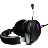 Asus ROG Theta 7.1 Over Ear headset Gamen Kabel 7.1 Surround Zwart Ruisonderdrukking (microfoon) Volumeregeling, Microf