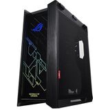 ASUS ROG Strix Helios RGB gaming behuizing ATX/EATX, bilaterale panelen van gehard glas, aluminium frame, grafische kaarthouder, houders voor radiatoren tot 420 mm en Aura Sync, zwart