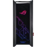 ASUS ROG Strix Helios RGB gaming behuizing ATX/EATX, bilaterale panelen van gehard glas, aluminium frame, grafische kaarthouder, houders voor radiatoren tot 420 mm en Aura Sync, zwart