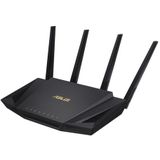 ASUS RT-AX58U draadloze router Gigabit Ethernet Dual-band (2.4 GHz / 5 GHz) Zwart