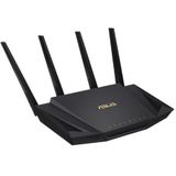 ASUS RT-AX58U draadloze router Gigabit Ethernet Dual-band (2.4 GHz / 5 GHz) Zwart