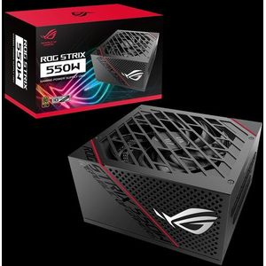 ASUS ROG Strix 550G - PC-Voedingseenheid - Zwart - 80-Plus-Goud-Certificering