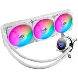 Asus - Rog Strix LC 360 RGB White Edition all-in-one liquid CPU cooler with Aura Sync