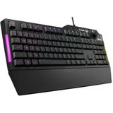 ASUS TUF Gaming K1 toetsenbord Gamen USB Engels, Spaans Zwart