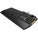 ASUS TUF Gaming K1 toetsenbord Gamen USB Engels, Spaans Zwart