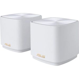 ASUS ZenWiFi AX Mini XD4 - AiMesh - Mesh Wifi - Wit - 2-Pack