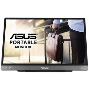 ASUS MB14AC Monitor - 35,6 cm - Full HD - Grijs - IPS Paneel