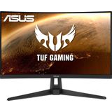 ASUS TUF Gaming VG27VH1B - 27 inch FHD eSport PC beeldscherm - gebogen VA paneel - 16:9 - 165 Hz - 1 ms - 1920 x 1080 - HDMI en VGA - luidsprekers - AMD FreeSync Premium - ELMB - 120% sRGB, zwart