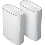 ASUS ZenWiFi XP4 - Mesh WiFi - Hybrid - WiFi 6 - Wit - 2-pack