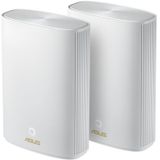 ASUS ZenWiFi XP4 - Mesh WiFi - Hybrid - WiFi 6 - Wit - 2-pack