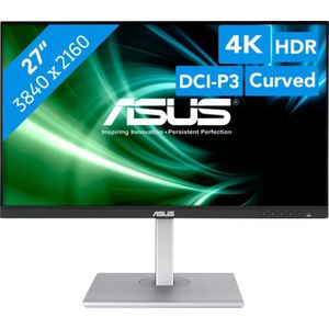 Asus PA279CV LED-monitor Energielabel G (A - G) 68.6 cm (27 inch) 3840 x 2160 Pixel 16:9 5 ms HDMI, DisplayPort, Hoofdtelefoon (3.5 mm jackplug), USB 3.2 Gen 1