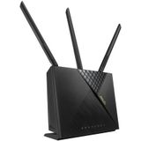 ASUS 4G-AX56 draadloze router Gigabit Ethernet Dual-band (2.4 GHz / 5 GHz) Zwart