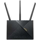 ASUS 4G-AX56 draadloze router Gigabit Ethernet Dual-band (2.4 GHz / 5 GHz) Zwart