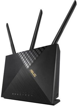 ASUS 4G-AX56 draadloze router Gigabit Ethernet Dual-band (2.4 GHz / 5 GHz) Zwart