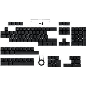 ASUS ROG PBT Keycap Set, Premium, Durable PBT Material Keycaps with Shortened Stems and Mid-Height Profiles, Providing Better Click Stability and Longer Lifespan, UK Layout
