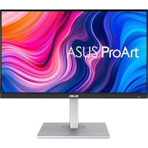 ASUS ProArt PA278CV - 27 Zoll WQHD Professioneller Monitor - 16:9 IPS, 2560x1440 - ergonomisch, Pivot, Calman, hohe Farbtreue - DisplayPort in/out mit Daisy Chain, HDMI, 65W USB-C, USB-Hub, Schwarz