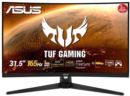 ASUS TUF Gaming VG32VQ1BR computer monitor 80 cm (31.5") 2560 x 1440 Pixels Quad HD LED Zwart