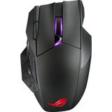 ASUS ROG Spatha X - Muis - Rechtshandig - Optisch - 12 Knoppen - Draadloo - met Bekabeling - US