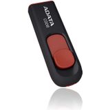 ADATA USB 2.0 Stick C008 zwart/rood 32GB