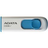 Adata - C008 - USB-stick - Blauw - Wit - 32 GB