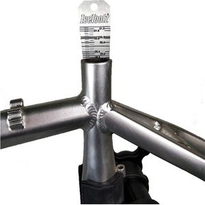 Icetoolz Zadelpenbuismeter Xpert 25-31,8 Mm Aluminium Zilver