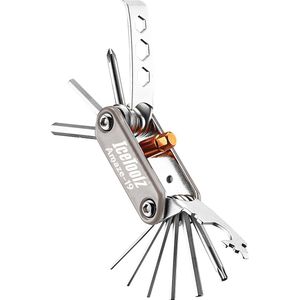 IceToolz Multitool 19-delig - Compact en Robuust - Voor Fietsreparaties - Inclusief Inbussleutels en Schroevendraaiers