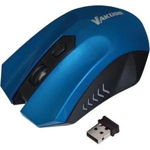 Vakoss (TM-658UB) (Draadloze), Muis, Blauw