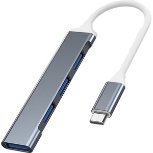 Vakoss USB-Hub TC-4125X Silber