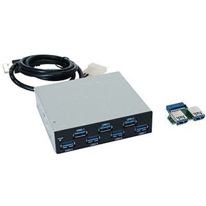 Exsys - EX-1167 - Hub - 7 x SuperSpeed USB 3.0 - Intern - 3,5 Inch