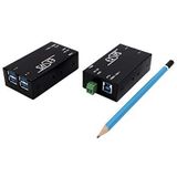 Exsys - EX-1180HMS - Docking Station - Zwart - USB 3.2 Gen 1 - 4 Poorten