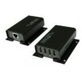 Exsys EX-1444 USB 2.0 Extender, 4 poorten ""Kat. 5/5e/6"", 100 m