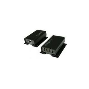 Exsys EX-1444 USB 2.0 Extender, 4 poorten ""Kat. 5/5e/6"", 100 m