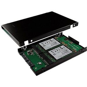 Exsys - EX-3683 - SSD-behuizing - Zwart - 2,5 inch - Opslagbehuizing