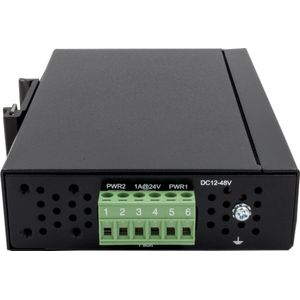 Exsys GmbH 8-poorts Industriële Ethernetschakelaar -8*10/100Tx (8 ports), Netwerkschakelaar