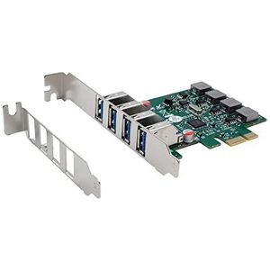 EX-11044 Carte PCIe 4 ports USB 3.2 Gen 1