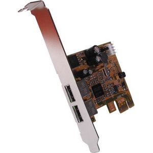 Exsys I/O-kaart EX-11082-2 USB 3.0 PCI Express, Controlekaart