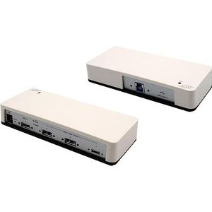 EX-1182VIS-2 - USB 3.2 Gen 1 Hub - Zwart - 3 Poorten USB 3.2 Gen 1 en 1 Poort USB 2.0