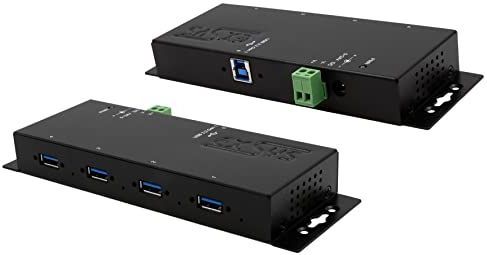 EX-1184HMVS-2 - USB 3.2 Gen 1 Hub - Metaal - 4 Poorten - 15KV ESD