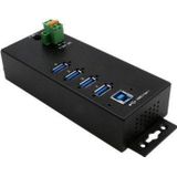 Exsys EX-1186HMVS-2 4-portowy koncentrator USB 3.2 Gen 1 met ochroną przeciwprzepięciową ESD 15KV