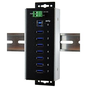 USB 3.1 HUB - 7 Poorten - ESD Bescherming - Compact en Robuust