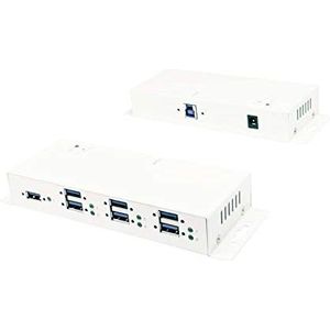 HUB - USB 3.2 Gen 1 - 7 Poorten - Metalen Behuizing - ESD Beveiliging