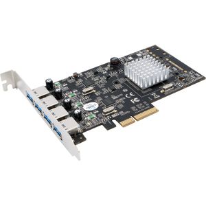 Exsys USB 3.1 Gen2 PCIe (x4) kaart met 4 x A-poorten (Asmedia), Controlekaart