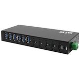 Exsys - EX-12290HMS - USB 3.2 Gen 2x1 Hub - Zwart - 10-poorts