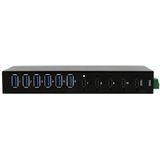 Exsys - EX-12290HMS - USB 3.2 Gen 2x1 Hub - Zwart - 10-poorts