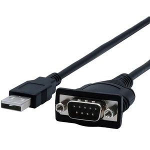 Exsys EX-13001 USB 2.0 naar 1 x Seriële RS-232 met 9-pins stekker FTDI chipset