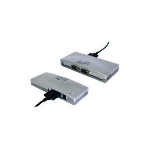 Exsys - EX-1332V - USB naar 2S Seriële RS232-Poort - Data Converter - Zwart - FTDI Chip