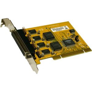 Input Adapters - PCI I/O-kaart - 4 Seriële Poorten - Plug-and-Play